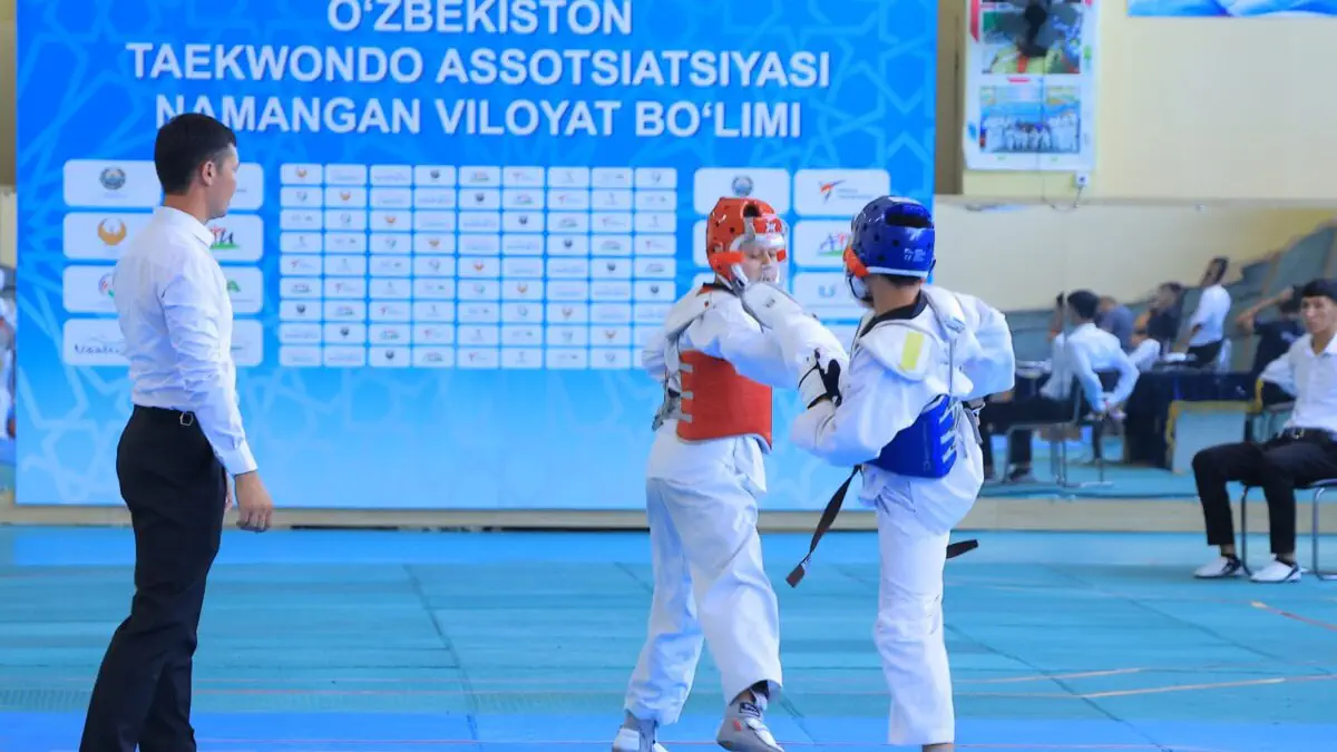 Namanganda taekvondo WT bo‘yicha Vodiy ochiq turniri boshlandi