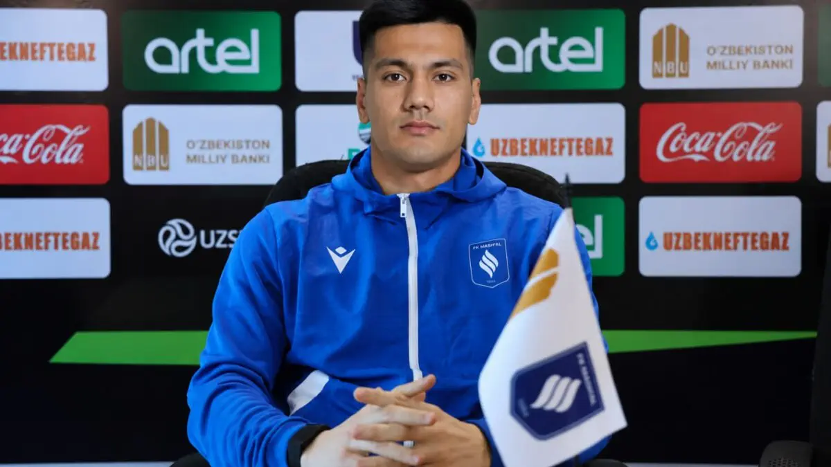 Rasman: Bobirjon Asqarov — «Mash’al» futbolchisi
