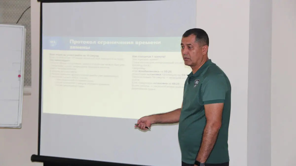 “Dinamo” jamoasi uchun o‘yin qoidalariga kiritilgan o‘zgarishlar bo‘yicha seminar tashkil etildi