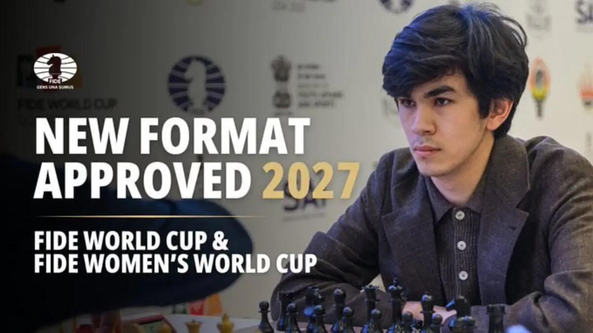 FIDE Jahon Kubogi formatida o‘zgarishlar ro'y berdi