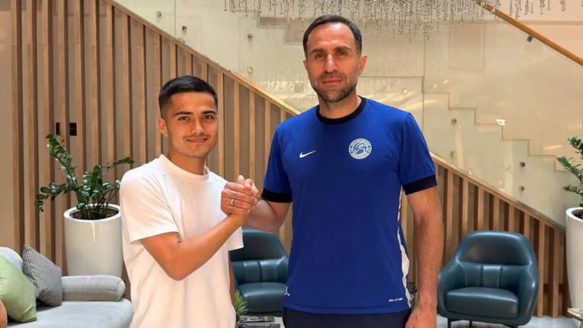 Rasman: Jasurbek Jaloliddinov «Navbahor» a'zosiga aylandi