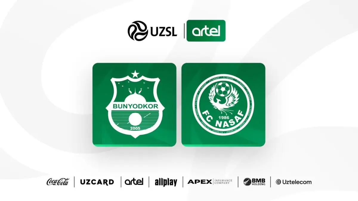 Superliga. "Bunyodkor" — "Nasaf". Tarkiblar e'lon qilindi