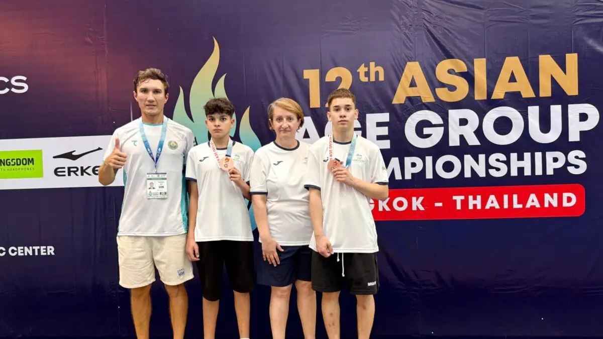 Mavlyanov Amal va Boychabayev Timur — Osiyo chempionatining bronza medali sovrindorlari