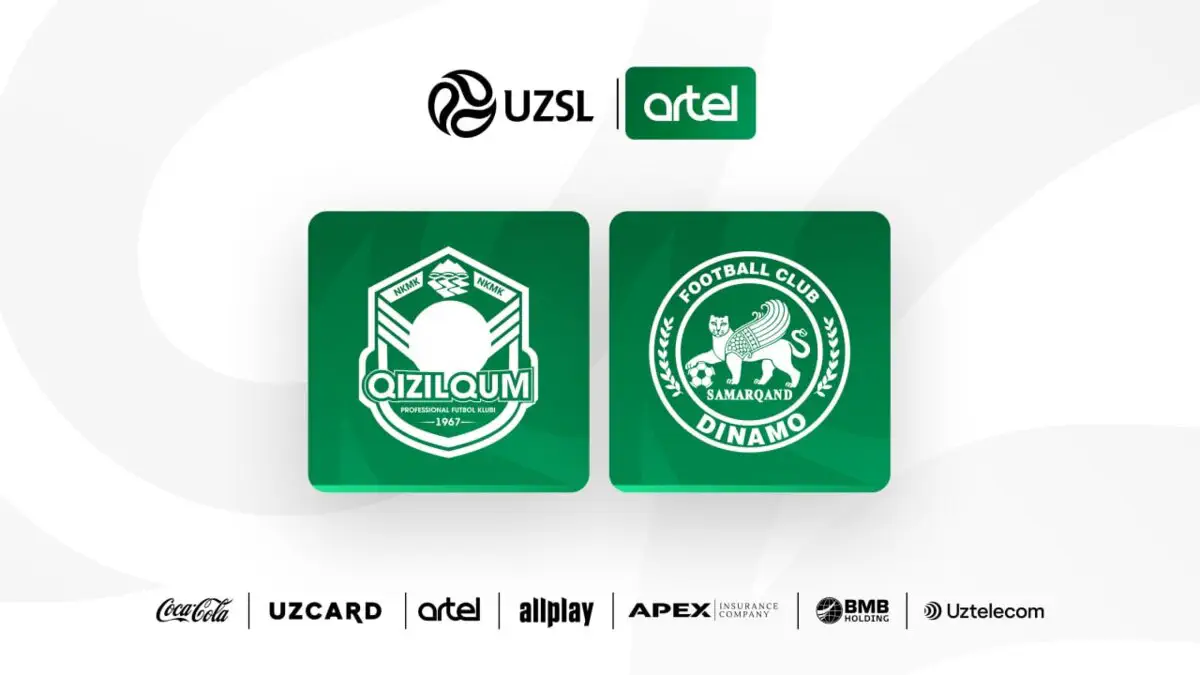 Superliga. "Qizilqum" — "Dinamo". Asosiy tarkiblar e'lon qilindi