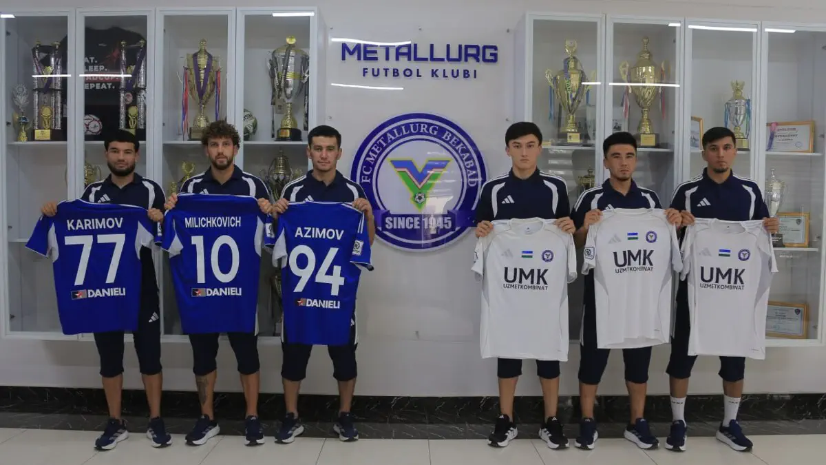 «Metallurg» 6 nafar futbolchini o‘z safiga qo‘shib oldi