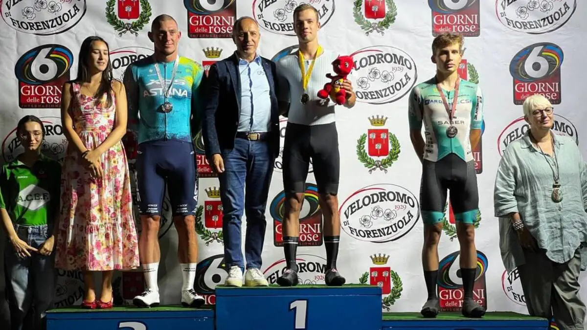 Velosport. Italiyadagi turnirda Nikita Svetkov ikki bor shohsupadan joy oldi
