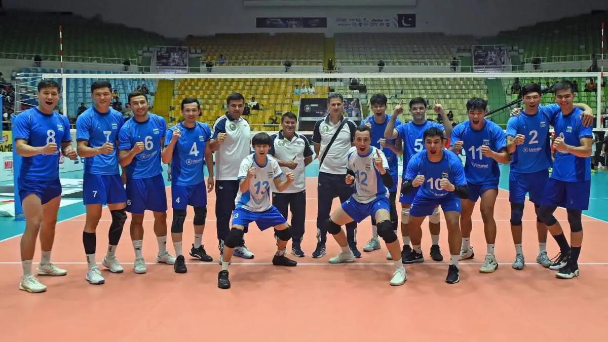 Voleybol. Oʻzbekiston erkaklar terma jamoasi uchta uchrashuvdan soʻng guruh jadvalida 2-oʻrinni egallab turibdi