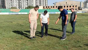 Liga Surxon arena hamda uning zaxira maydoni holati bilan tanishdi