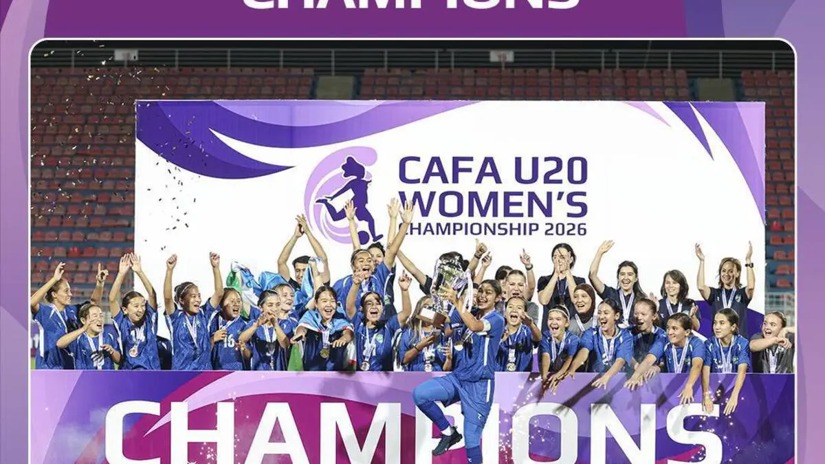 Futbol boʻyicha O‘zbekiston U20 ayollar terma jamoasi CAFA turnirida gʻalaba qozondi