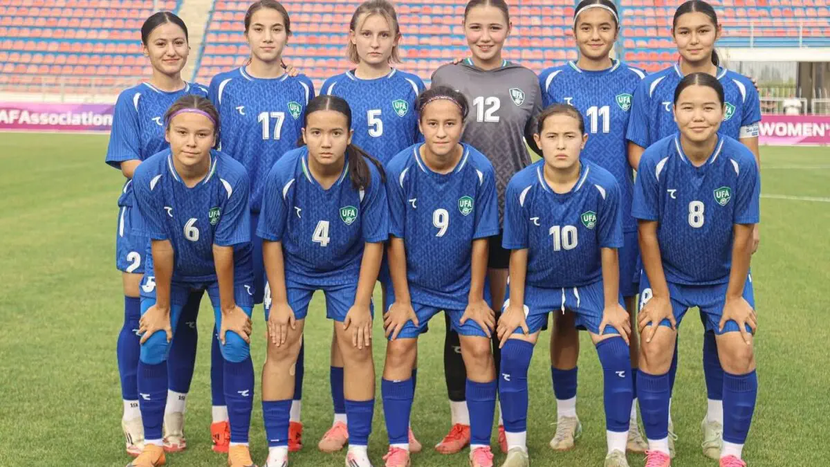 O‘zbekiston U-20 ayollar terma jamoasi — CAFA chempioni