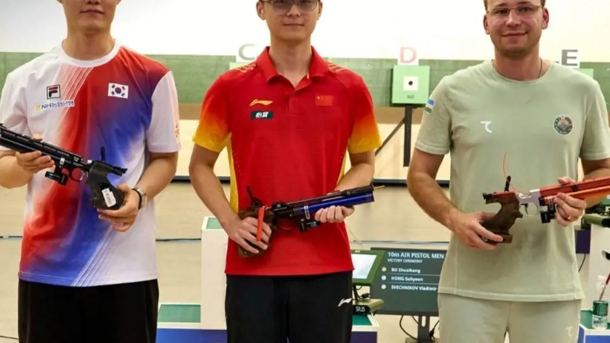 Vladimir Svechnikov  oʻq otish boʻyicha Jahon kubogida sovrindor boʻldi