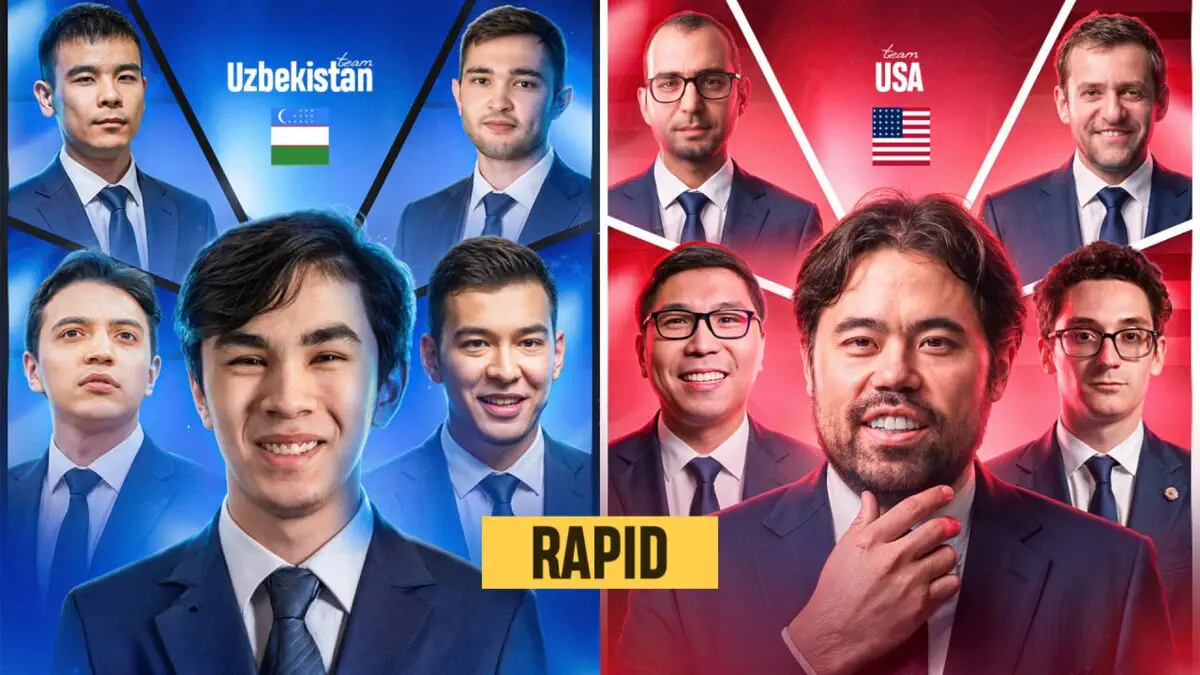 Shaxmat. AQSH vs O'zbekiston: Match qanday formatda o‘tkaziladi? 