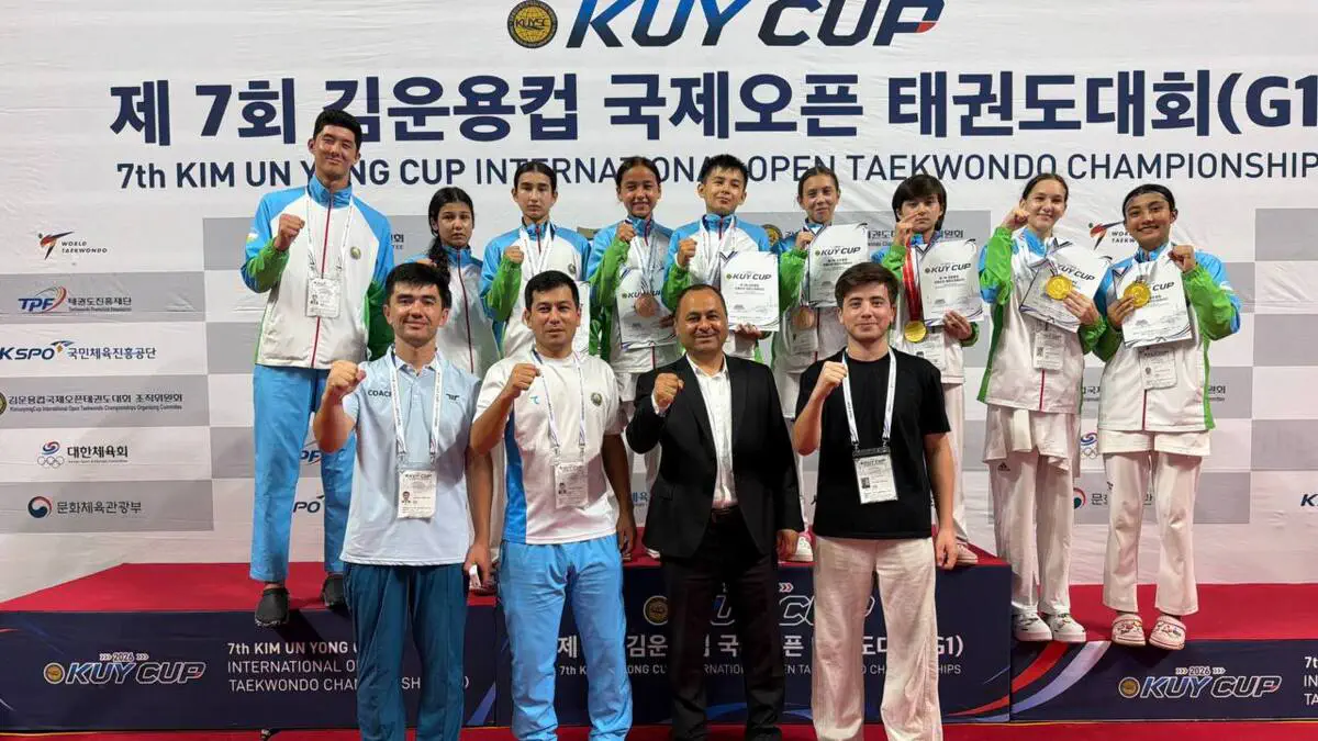 O'zbek taekvandochilari «Kim Un Yong Cup» yoshlar turnirida g'olib va sovrindorlar qatoridan joy oldi