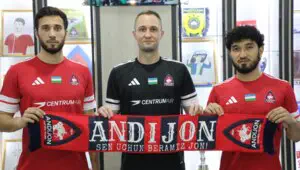 Artyom Potapov, Nodirxon Ne'matxonov va Shohmalik Komilov «Andijon»ning yangi futbolchilari!