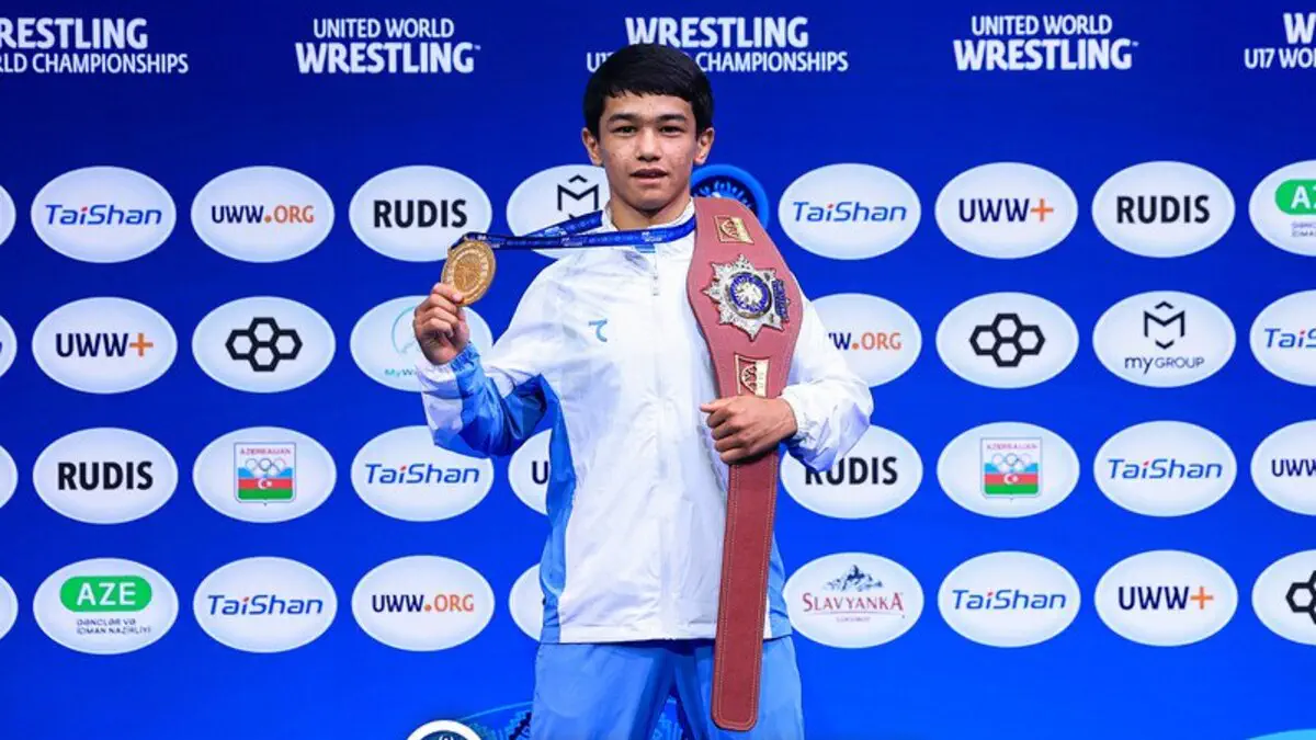 Kurashchi Bunyod Hasanov U17 dunyo birinchiligida ikki karra chempionlikni qoʻlga kiritdi