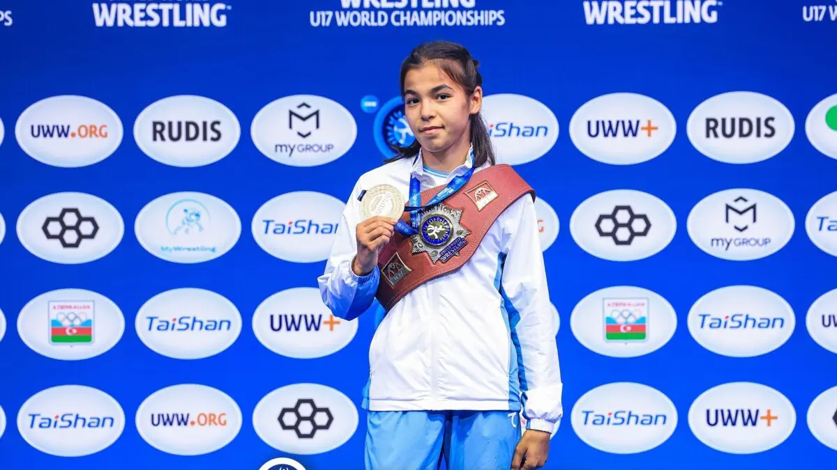 Kurashchi Muxlisa Masharipova jahon chempionligini qoʻlga kiritdi