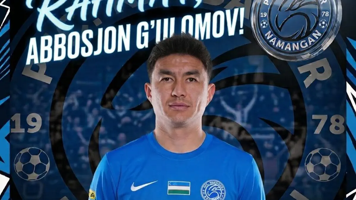 Abbos G'ulomov “Navbahor”ni tark etdi