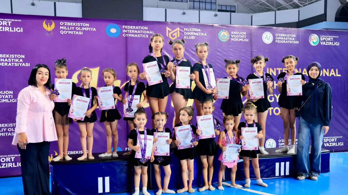Andijonda badiiy gimnastika bo‘yicha Respublika ochiq chempionati o‘tkazildi