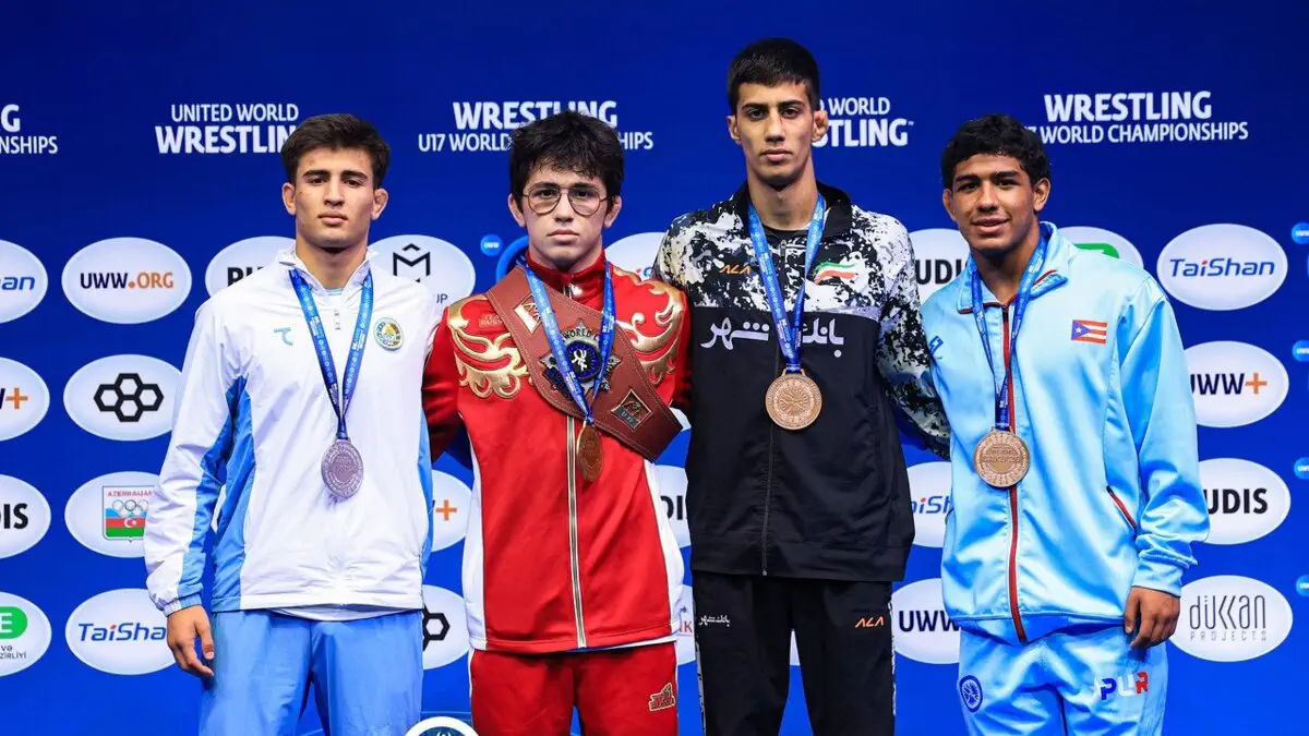 Kurash. 4 nafar yosh erkin kurashchimiz jahon chempionatida sovrindor boʻlishdi