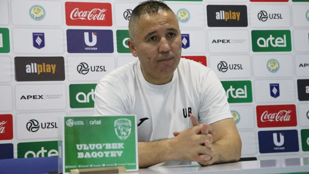 Ulug‘bek Bakayev: «Doriyev ko‘zi yonib futbol o‘ynaydi»