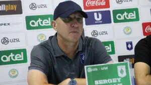Sergey Lushchan: «Agar g‘alaba qozonganimizda bu biz uchun olti ochkoga teng bo‘lardi»