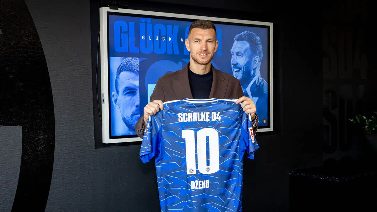 Edin Jeko «Shalke» bilan yangi shartnoma imzoladi