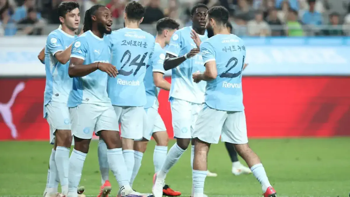 “Manchester Siti” Janubiy Koreyada ishonchli g‘alabaga erishdi