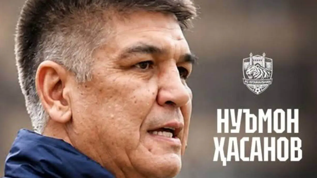 No‘mon Hasanov “Istaravshan” jamoasining bosh murabbiyiga aylandi
