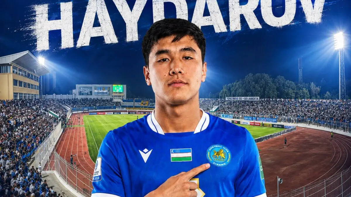 Abdug‘afur Haydarov – «Dinamo» futbolchisi