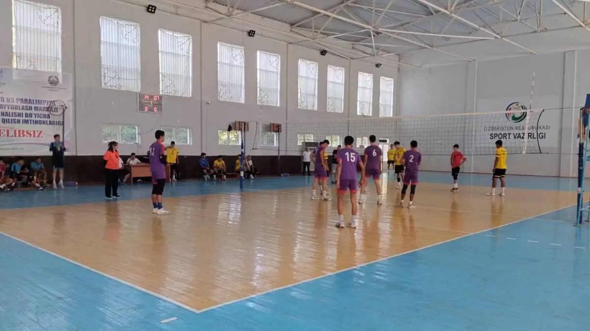 Voleybol. Qo‘shni davlat sportchilari bilan o‘rtoqlik uchrashuvi