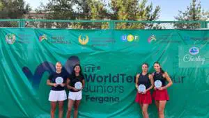 Фарғонада ITF World Tennis Tour J100 турнирининг жуфтлик баҳслари якунланди
