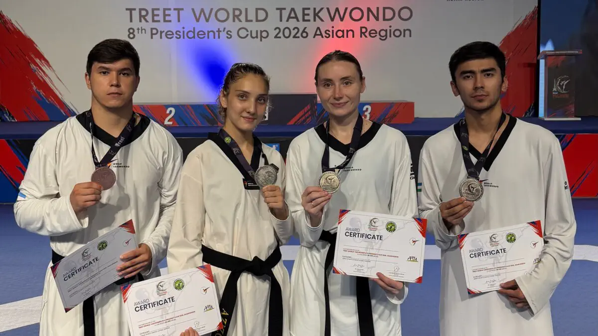 World Taekwondo President’s Cup – Asia: O'zbekistonlik sportchilar musobaqani 4 ta medal bilan boshladi