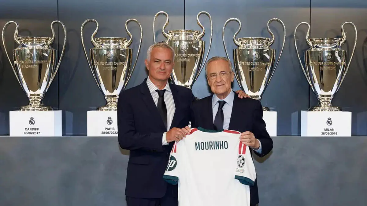 "Real" Joze Mourinyoni yangi bosh murabbiy sifatida tanishtirdi
