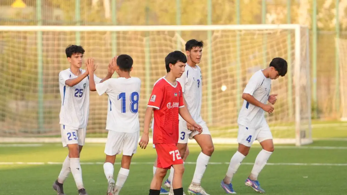 O‘zbekiston U-16 terma jamoasi «Do‘stlik» darvozasiga javobsiz oltita gol urdi