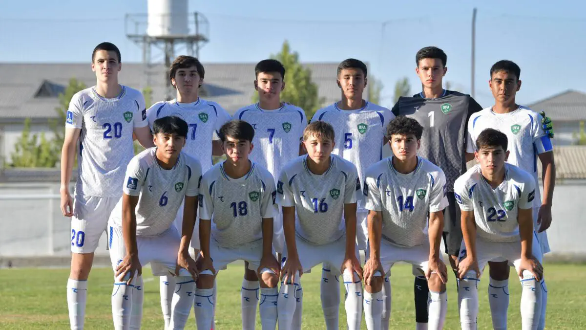 Ўзбекистон U-17 терма жамоаси Республика футбол академияси жамоасига қарши назорат ўйинини ўтказди