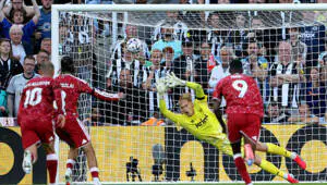 APL. “Liverpul” “Nyukasl”ga 90+9-daqiqada gol urib, durangga erishdi