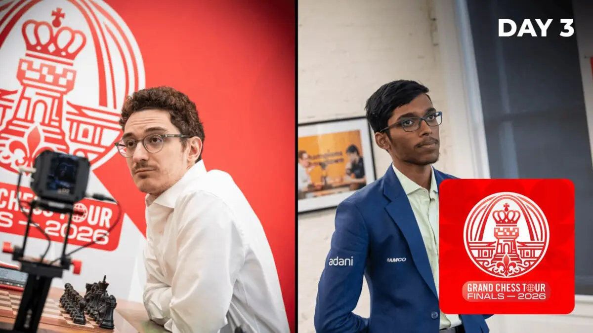 Grand Chess Tour mavsumining hal qiluvchi bosqichida klassik, rapid va blits partiyalari ortda qolib, final juftliklari rasman ma’lum bo‘ldi