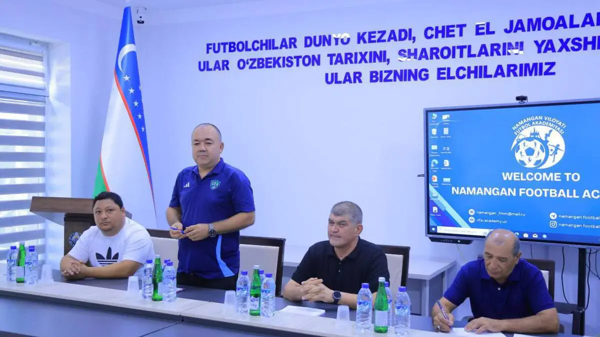  Namanganda futbol bo‘yicha direktor o‘rinbosarlari uchun seminar tashkil etildi