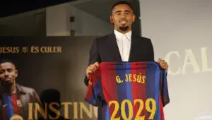 Gabriel Jezus: «Jamoaning hujum chizig‘ini yaxshilash uchun keldim»