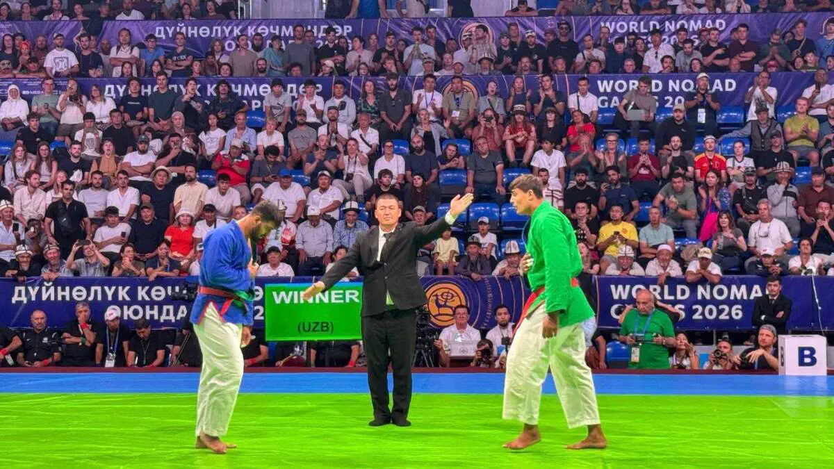 VI Butunjahahon ko‘chmanchilar o‘yinlarida dastlabki oltin medalni kurashchimiz Noʻmonjon Radjabov qoʻlga kiritdi
