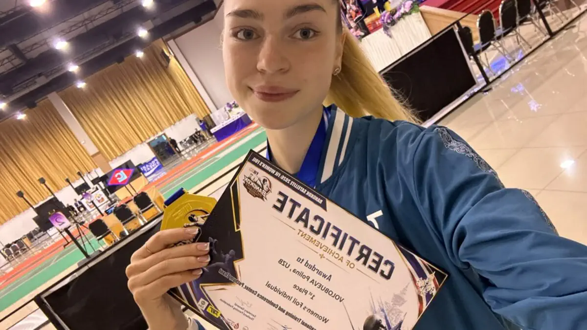 Polina Volobuyeva Tailandda bo'lib o'tgan Satellite turnirida oltin medalni qo'lga kiritdi