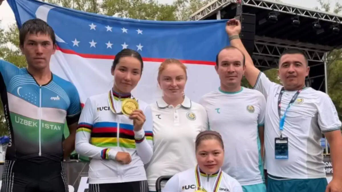 Velosport bo'yicha O'zbek sportchilari Jahon chempionatida ikki oltin medalni qo'lga kiritishdi