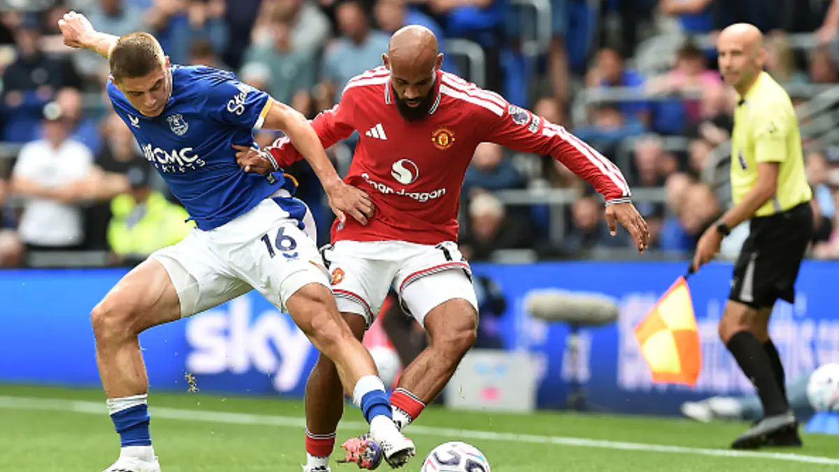 «Manchester Yunayted» Liverpulda «Everton» bilan bahs yuritib, 90+6-daqiqadagi supergol sabab g‘alabani boy berdi