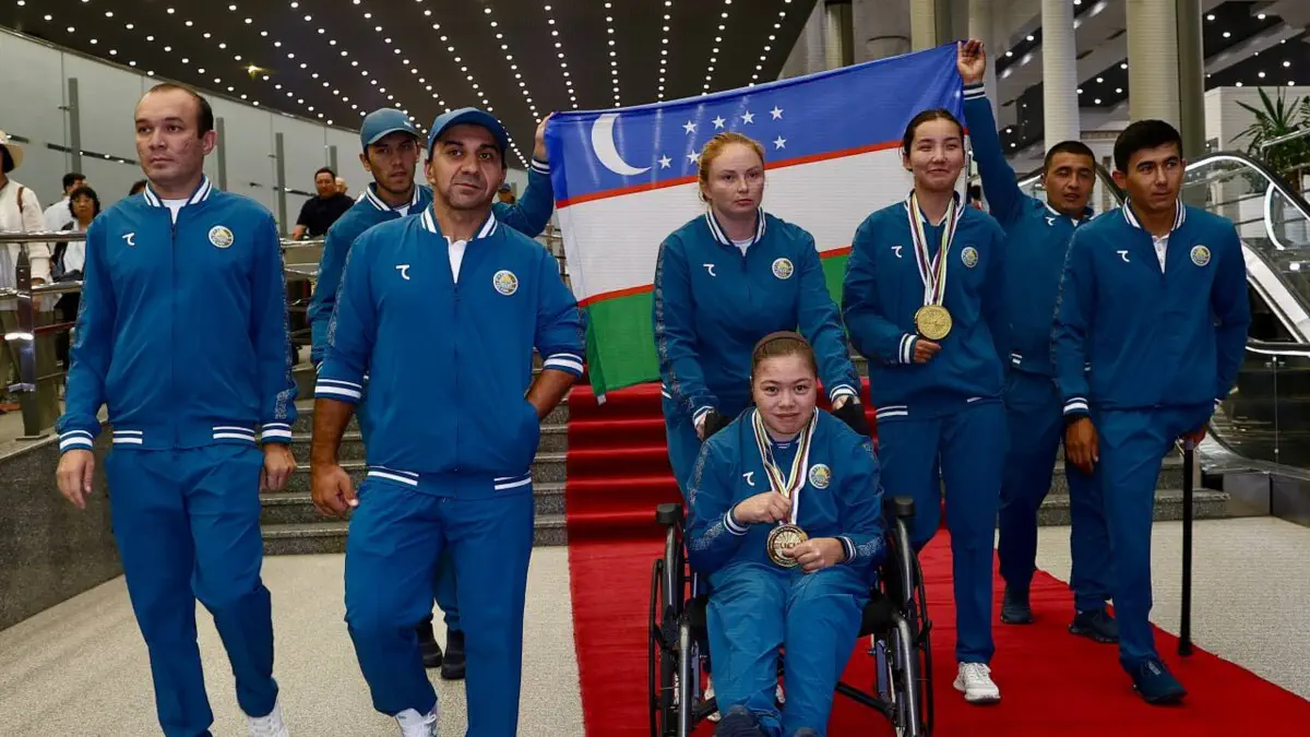 Jahon chempionatida tarixiy natija qayd etgan para velosportchilarimiz Vatanga qaytdi