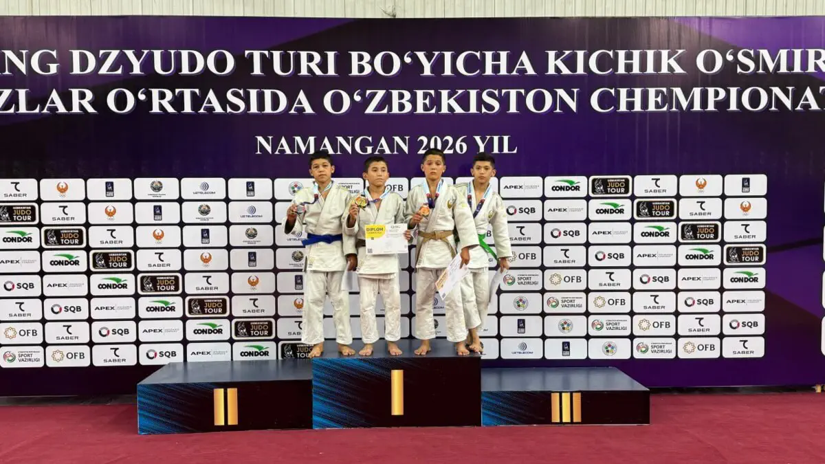 Дзюдо. Ўсмирлар ўртасидаги Ўзбекистон чемпионатининг биринчи кунги натижалари