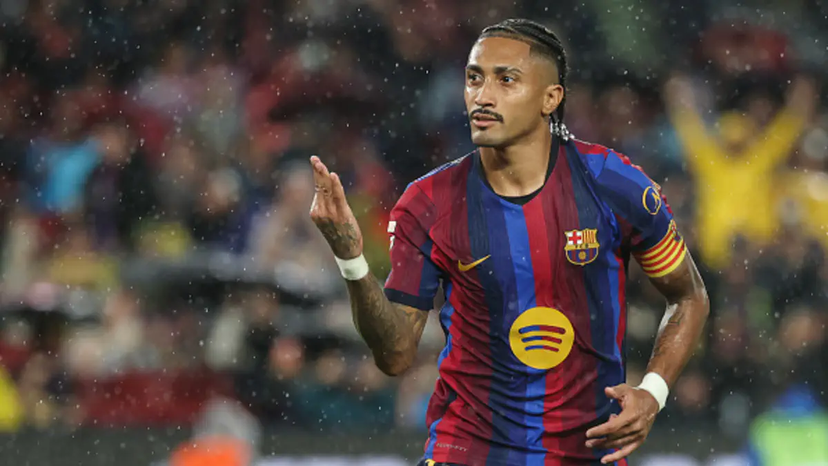 La Liga. «Barselona» Kataloniyada «Rasing»ni tor-mor etdi, Rafinyadan het-trik