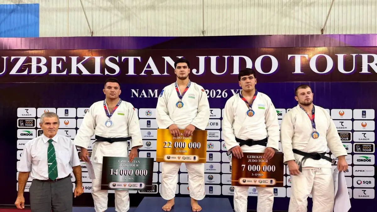 Наманган «UZBEKISTAN JUDO TOUR» ғолиб ва совриндорлари аниқланди
