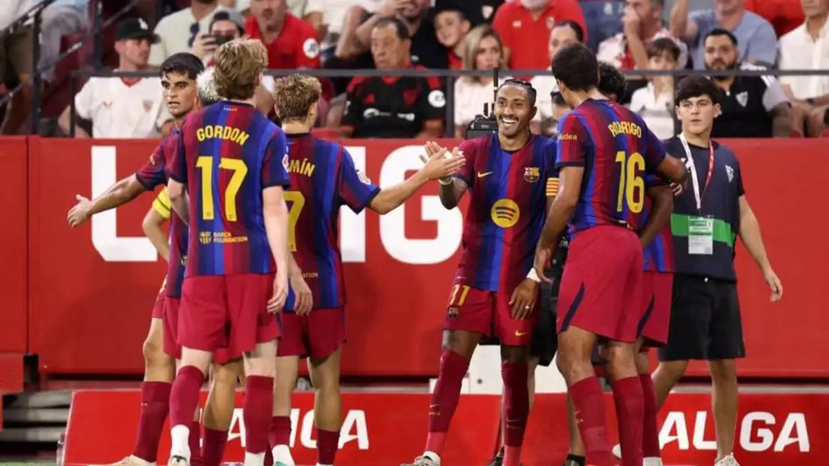 La Liga. Raphinhaning xet-trigi «Barselona»ga «Sevilya» ustidan g‘alaba keltirdi