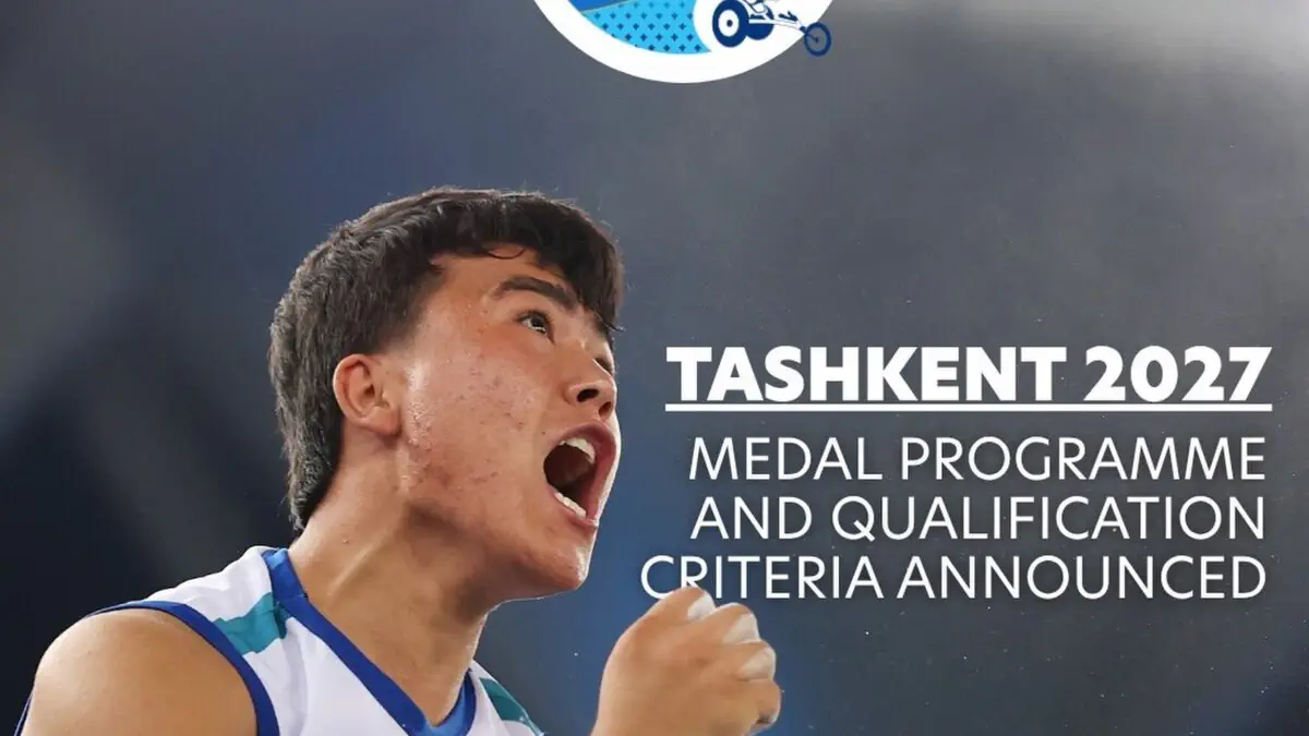 Toshkent-2027 Para yengil atletika bo‘yicha Jahon chempionati dasturi e’lon qilindi