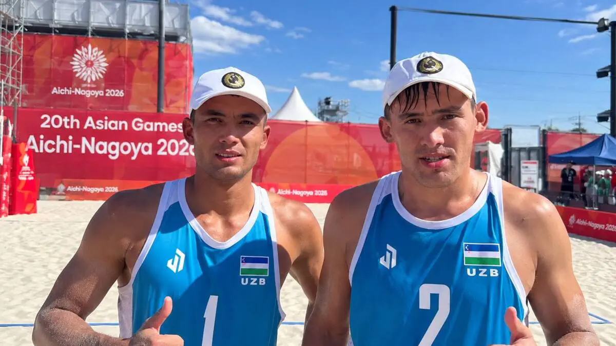 Beach Volleyball bahslarida O‘zbekiston vakillari Dauilbaev/Tolibaev juftligi guruh bosqichidagi navbatdagi uchrashuvni g‘alaba bilan yakunladi